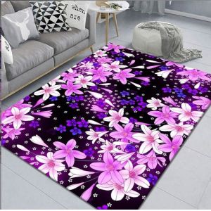 North European Garden Polyester Fiber Living Room Floor Carpet Stripping Special