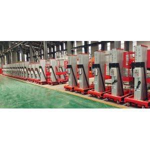 First Class Lifter Aluminum Alloy Single Mast Scissor Lift