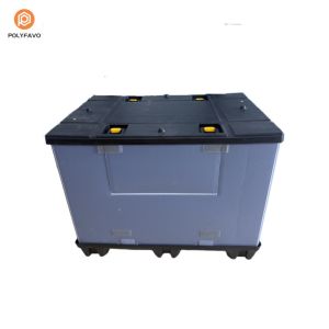 Durable HDPE Storage Containers Box Plastic Custom Packaging Box