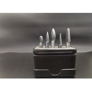 Oval Egg Shape Double Cut Carbide Burr For Milling