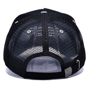 Unisex Constructed Cotton Front 6 Panel Trucker Cap High Profile Crown