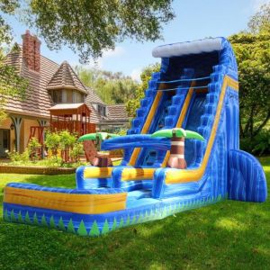 2024 Most Popular Outdoor Inflatable Commercial Trampoline with Giant Slide and