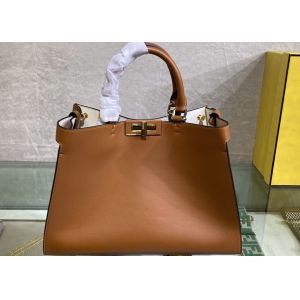 peekaboo genunie leather bag simple high capicity Women fashion handbag