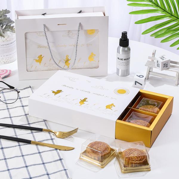 Eco Friendly Paper Assorted Luxury Chocolate Packaging Custom Folding Drawer