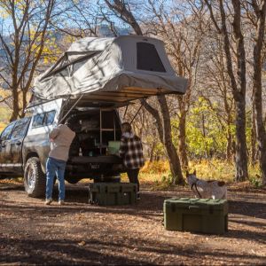 V3+ Camping Storage Containers Impact Resistant Lockable 160L Capacity