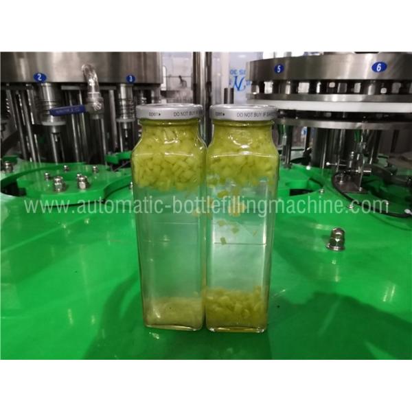 Buy 3000 BPH Fruit Juice Packaging Machinery , Rinsing Pulp Filling Plant at wholesale prices