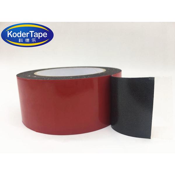 Black EVA Double Sided Adhesive Foam Tape In Solvent Glue 1-3mm Thickness For Furniture Accessories