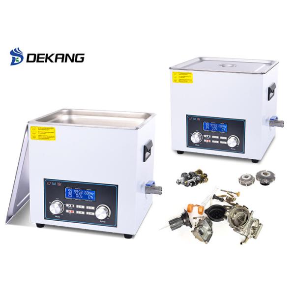 480W White Bench Top Ultrasonic Cleaner , LCD Screen Ultrasonic Surgical