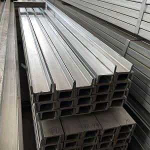 Hot Rolled Galvanised Steel Channel Steel U-Bar For Building Shandong Profile