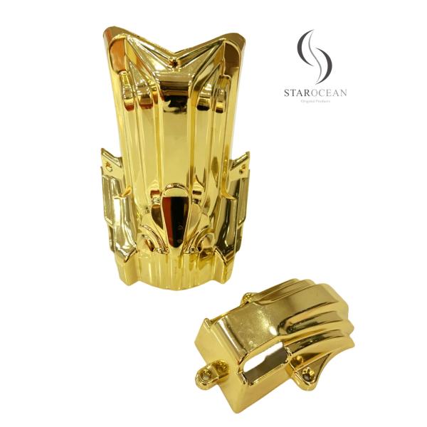 American Style 18K Gold Coffin Corner Wholesale Coffin Handles And Accessories 11# LG