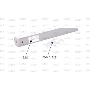 Aluminum Base PIR Sensor Portable Rechargeable LED Lamp CE Approval