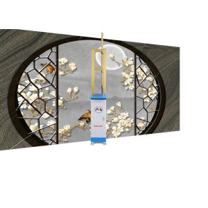 2880dpi Ink Heating 3d Automatic Wall Inkjet Printer