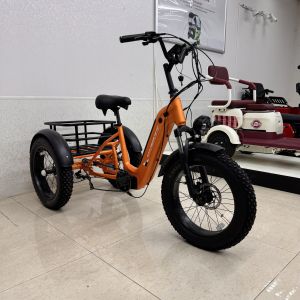 Quality Fat Tire Configuration Cargo Electric E Tricycle Stable Grip For Lightweight Travel for sale