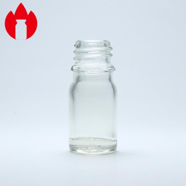 5ml Clear Soda Lime Glass Frost Screw Top Vials