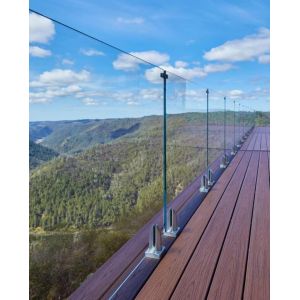 4mm-19mm Tempered Safety Toughened Railing Fencing Winodws Bathroom Stairs