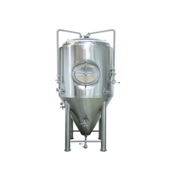 Buy Stainless Steel Cooling Jacket Conical Beer Fermenter , Beer Fermentation Tank at wholesale prices