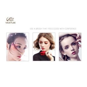 Portable 4 In1 12CM Facial Makeup Brushes