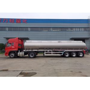 3 BPW Axles 36000 Liters Stainless Steel Oil Tank Trailer