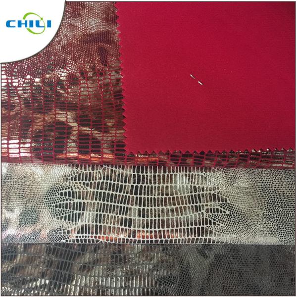 Buy OEM PVC Leather Fabric Smooth Furniture Applied Plain Pattern Finished at wholesale prices