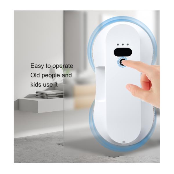 Ultra-Thin Electric Water Spray Robot for Household Bath and Exterior Cleaning US Plug Type