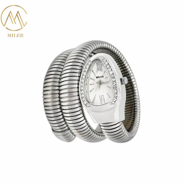 Buy OEM Customized Gift Stainless Steel Strap Quartz Wristwatch at wholesale prices