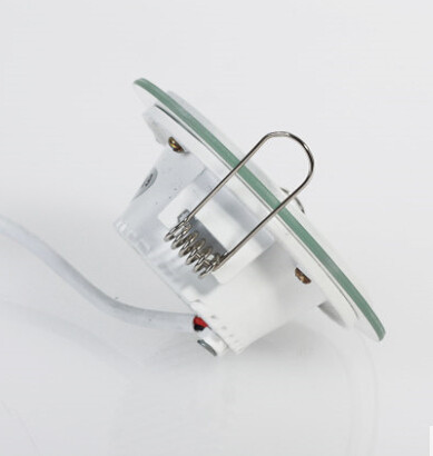 Buy Glass recessed LED panel light flat SMD2835 Epistar IC driver 12W at wholesale prices