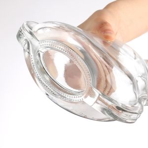 Clear Glass Whisky Bottle with Cap Body Material and Beyond