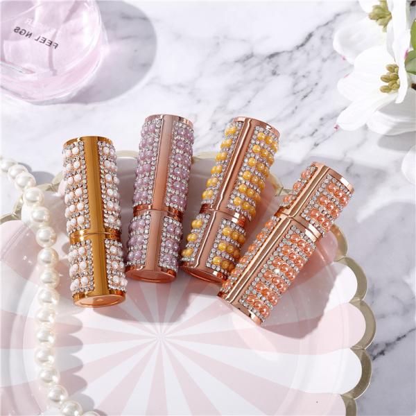 Rhinestone Empty Lipstick Tube empty lipstick containers lipstick tubes wholesale