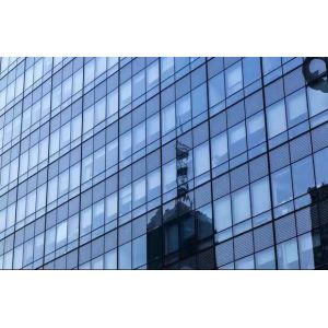 Quality Customizable Glass Curtain Wall with Energy Saving Thermal Insulation for sale