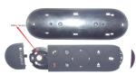 Custom Silicone Rubber Remote Control Keypad with Printing