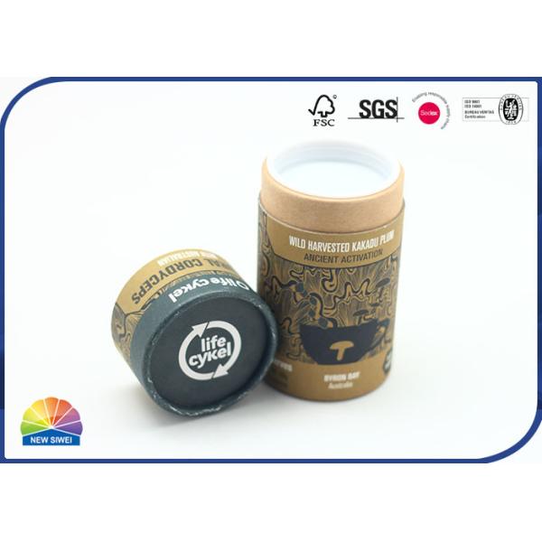 Buy Plastic Plug Kraft Paper Tube Food Package Aluminum Foil Inside at wholesale prices