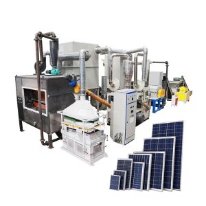Quality Solar Panel Recycling Glass Remover Machine with Video Outgoing-Inspection Capability for sale