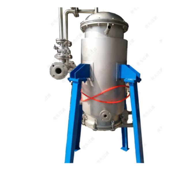 Stainless Steel Purifier Candle Water Treatment Equipment Full Automatic Cake