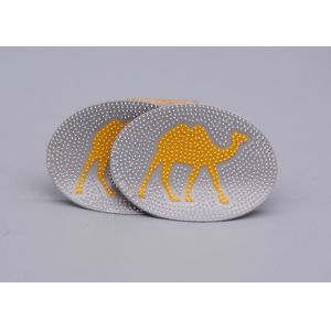 Toothbrush Effect Silicone Heat Transfer Labels Custom For Clothing