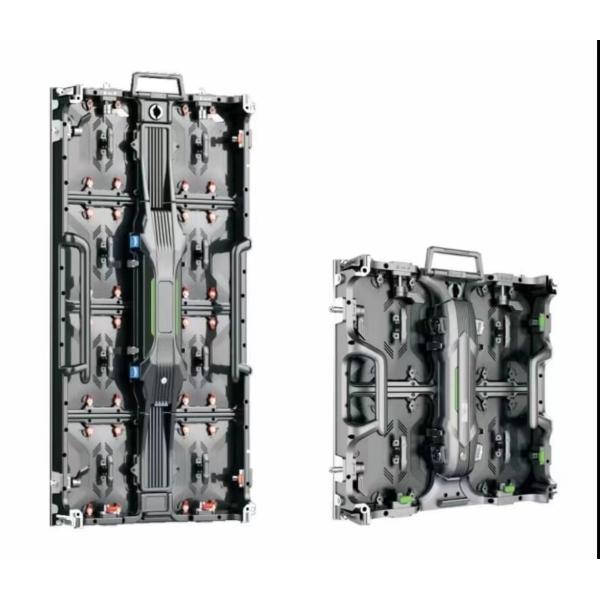 2.97mm 3.91mm 4.81mm Church Led Video Wall Tiles Seamless Stage Slim Aluminum Cabinet