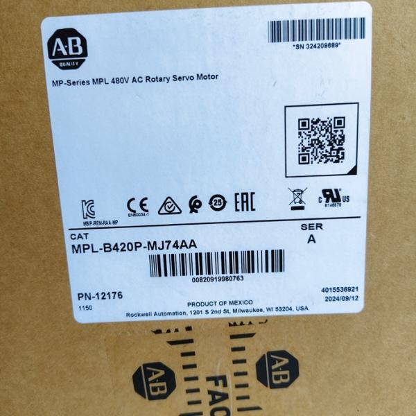 Buy MPL-B420P-MJ74AA Allen Bradley Servo Motor at wholesale prices