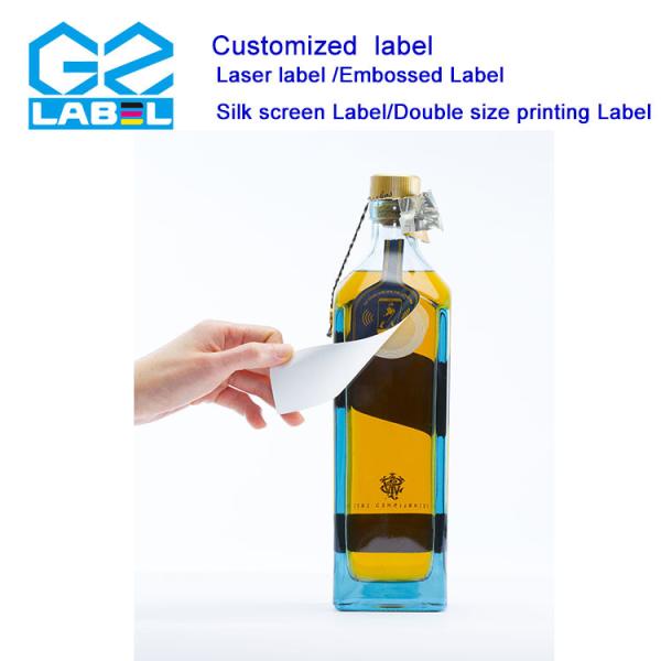 Water Resistant Custom Dome Stickers Labels Printing Round Uline Fragile