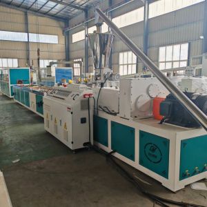 SJSZ 65/132 WPC Decking Profile Extrusion Line For Outside Decking Floor