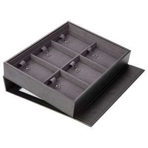 Quality Luxury Jewelry Display Box Many Inserts Custom Logo Eco - Friendly With Mirror for sale