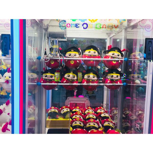 Cute Prize Mini Toy Crane Machine / Candy Crane Machine For Shopping Mall