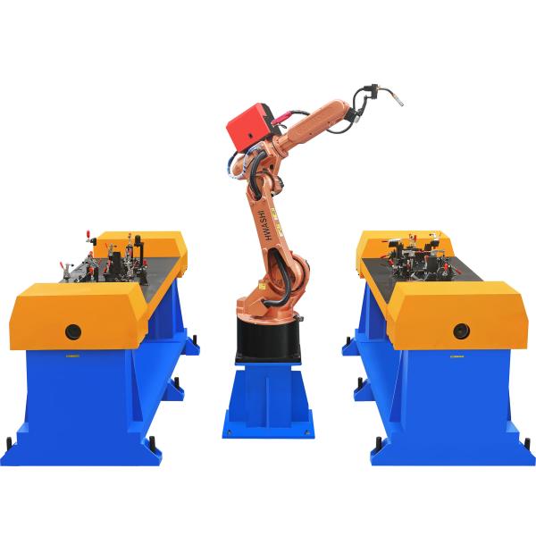 Stainless steel / Aluminum / Titanium MIG Arc Welding Robot for Motorcycle frame