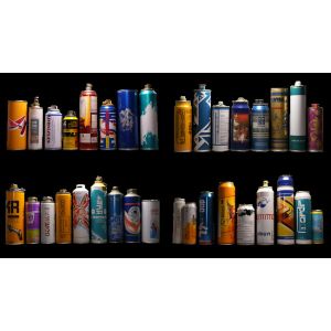 Wholesale High Pressure Empty Air Freshener Coating Cans Tinplate Bottle