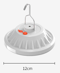 LED High Bay Light Solar Powered UFO Shaped Dimmable Hanging Hook LED Light with