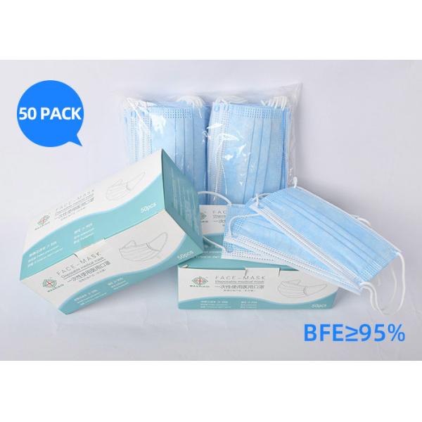 Lightweight Disposable Non Woven Face Mask Hypoallergenic Dental Masks Three