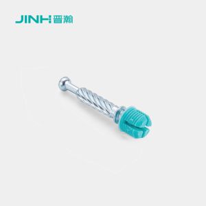 Quality Blue Zinc Plated Cam Fitting Screw Adjustable Furniture Connecting Fitting For Drawer Construction for sale