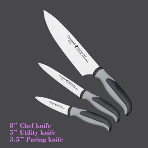 3 ,5, 8 Cerasteel Kitchen Knife Thickness Light Weight