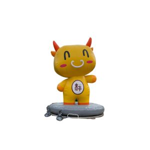 Inflatable 3D cartoon inflatable doll custom PVC logo