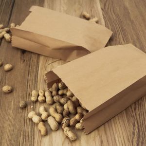 Wholesale Pinch Bottom Paper Bags Custom Print Logo Personalized Snack