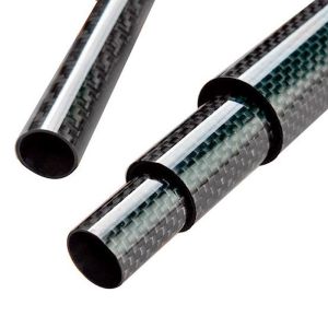 Customized Carbon Fiber Telescopic Pole Glossy 3K Carbon Fiber Tube