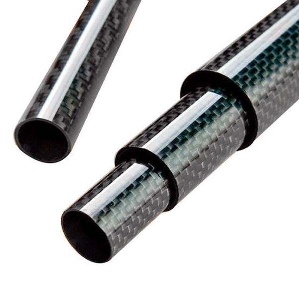Buy Customized Carbon Fiber Telescopic Pole Glossy 3K Carbon Fiber Tube at wholesale prices